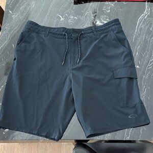 Oakley Black Performance Cargo Shorts